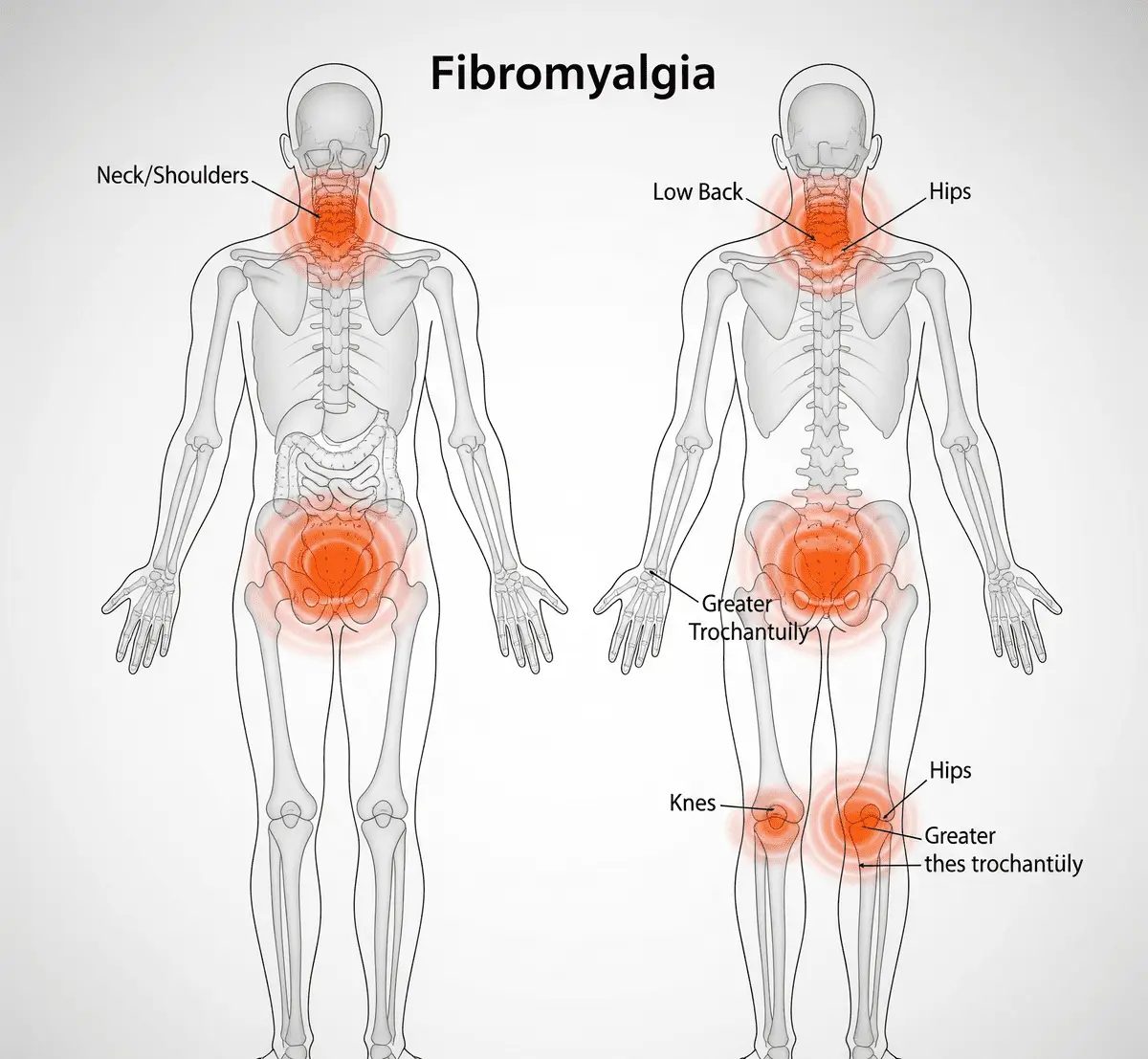 فیبرومیالژیا (Fibromyalgia) | علائم، علل، تشخیص و درمان سندرم درد مزمن
