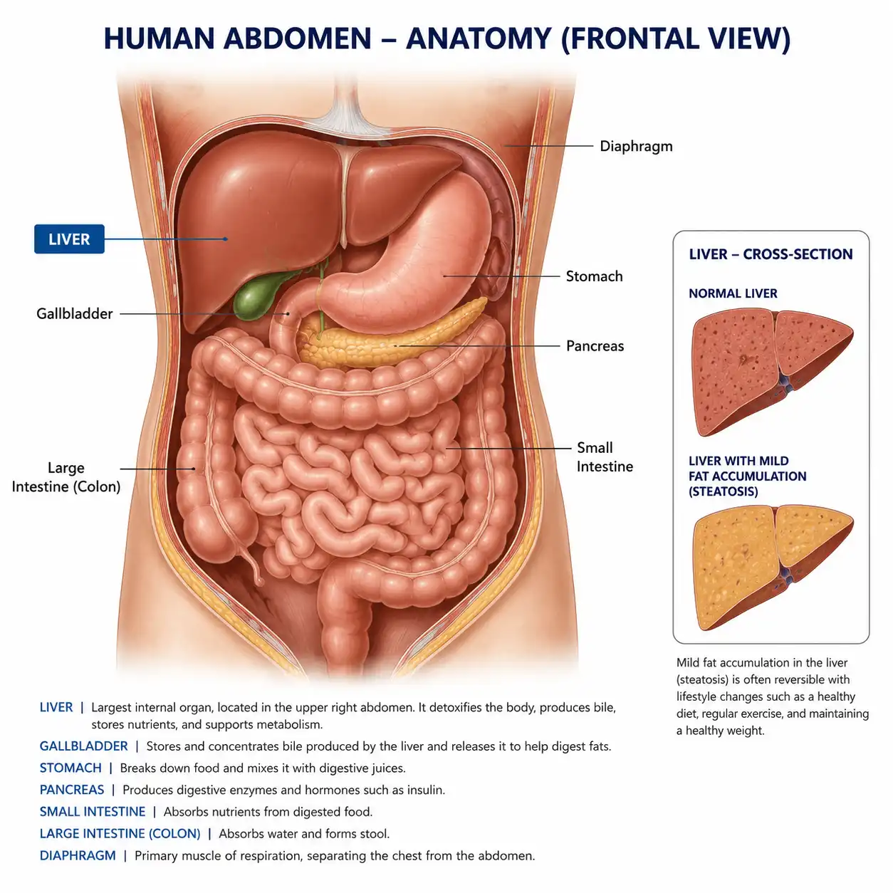 کبد چرب (MASLD/NAFLD) چیست؟علائم، تشخیص و رویکردهای مدیریت آن