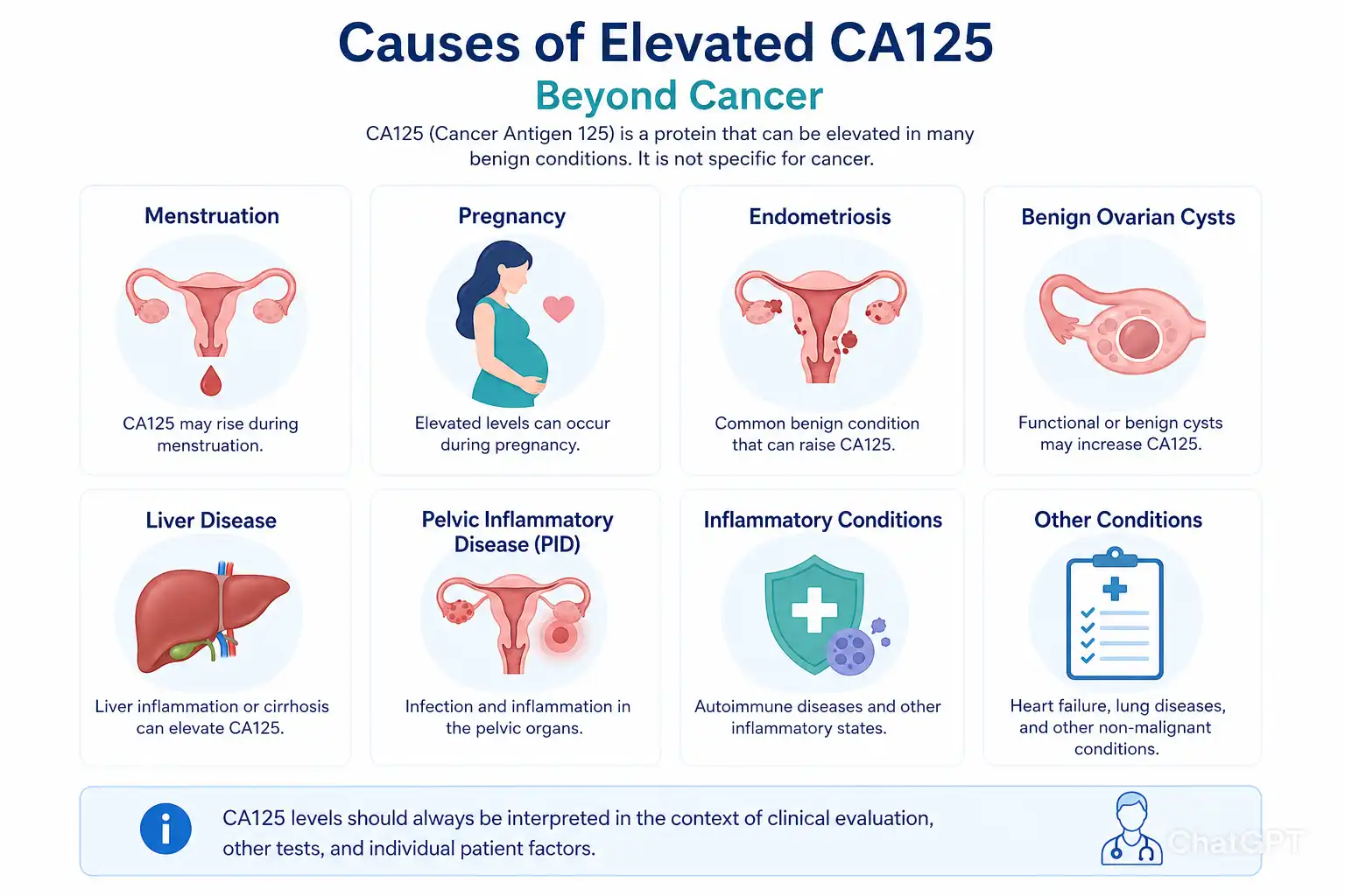 elevated CA125