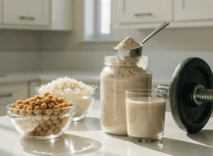 پروتئین گیاهی در برابر پروتئین وی؛ کدام برای عضله‌سازی مؤثرتر است؟