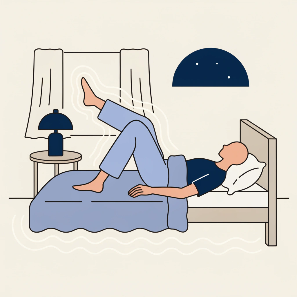 سندرم پای بی‌قرار (Restless Legs Syndrome / RLS) چیست؟