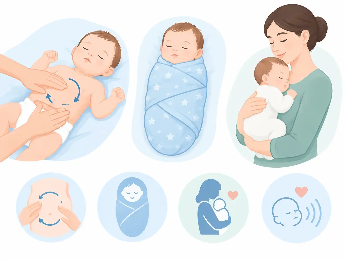 کولیک از چه زمانی شروع می‌شود و چه زمانی بهبود می‌یابد؟